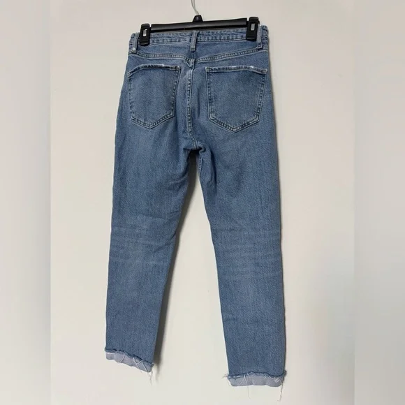 Zara Cropped High Waisted Denim - Picture 3 of 4